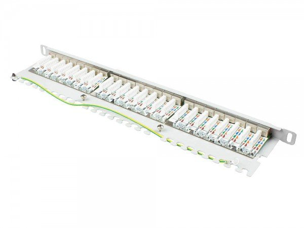 Good Connections Patchpanel 19"Cat. 6 24-P. 0,5he Lichtgr.