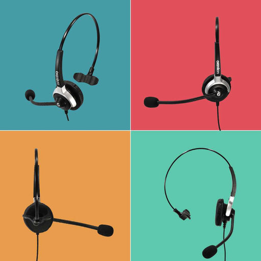 EAN 4058906126610 - GEQUDIO WA9004 auricular y casco Auriculares Alámbrico Diadema Oficina/Centro de llamadas Negro imagen 3
