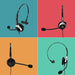 EAN 4058906126610 - GEQUDIO WA9004 auricular y casco Auriculares Alámbrico Diadema Oficina/Centro de llamadas Negro imagen 3
