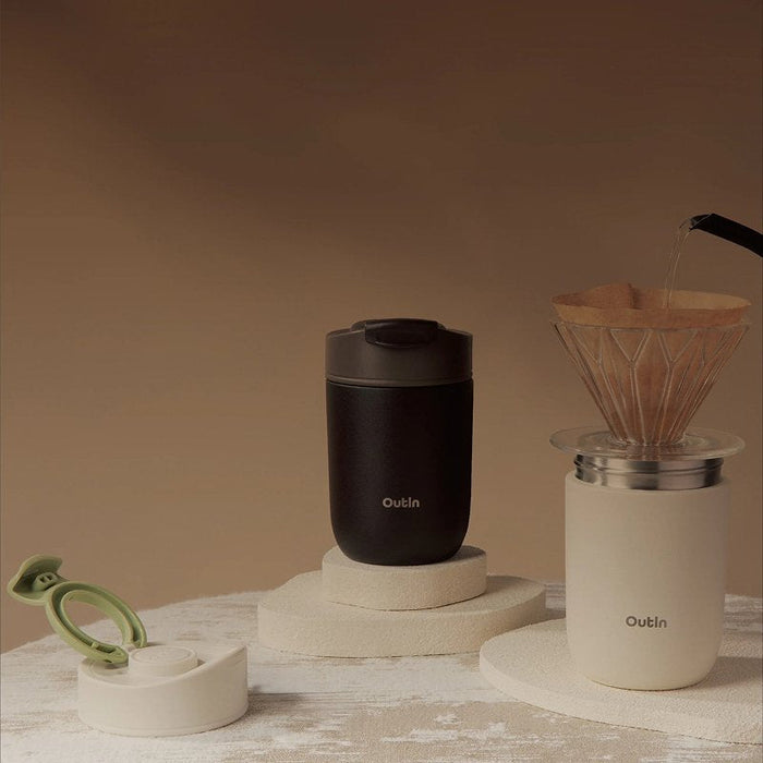 Outin Travel Tumbler - Sand White - Cup