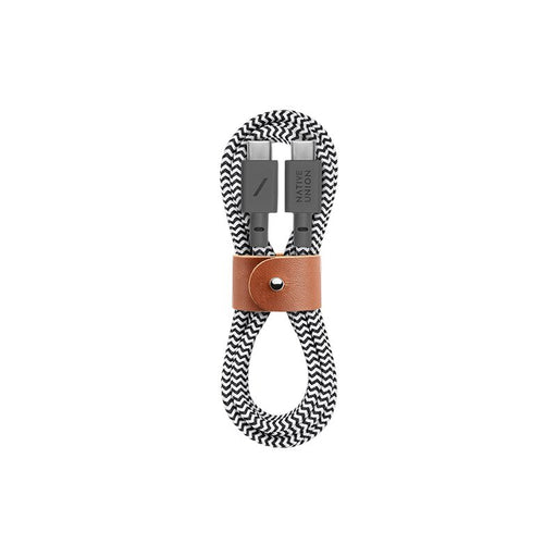 EAN 4895200436386 - Native Union BELT-C-ZEB-2-NP cable USB 1,2 m USB C Negro, Blanco imagen 1