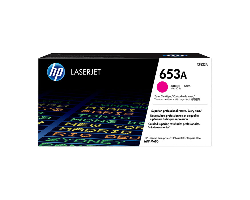 EAN 0886112501150 - HP 653A Magenta Original LaserJet Toner Cartridge cartucho de tóner 1 pieza(s) imagen 1