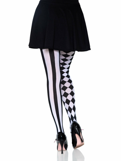 EAN 0714718450803 - Leg Avenue 7720_00722 pantis y media Negro, Blanco imagen 2