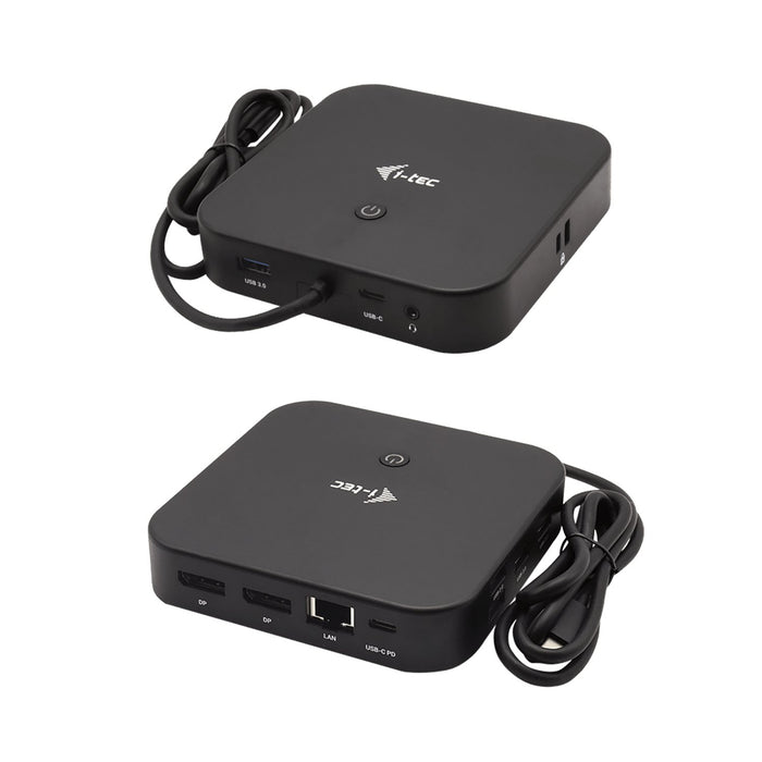 EAN 8595611703683 - i-tec C31DUALDPDOCKPD base para portátil y replicador de puertos Alámbrico USB 3.2 Gen 1 (3.1 Gen 1) Type imagen 6