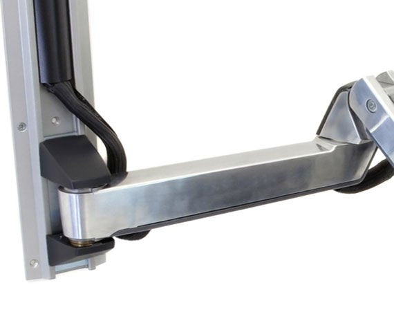 Ergotron Sit-Stand Combo Extender - Componente De Montaje (Brazo De Extensión, Wandschienenhalterung, Armabdeckung, Befestigungsmaterialien)