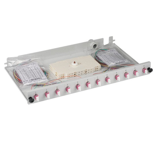 EAN 4049759284381 - EFB Elektronik B71901L12OM4 adaptador de fibra óptica LC 1 pieza(s) Gris, Violeta imagen 3