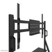 EAN 8717371440220 - Neomounts FL50-525BL1 mueble y soporte para dispositivo multimedia Negro Panel plano Mesita con ruedas pa imagen 7