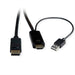 EAN 7630049619494 - ROLINE 11.04.5992 adaptador de cable de vídeo 2 m HDMI + USB DisplayPort Negro imagen 2