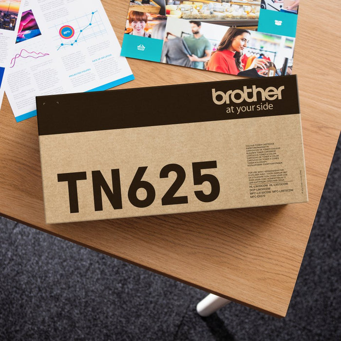 EAN 4977766843522 - Brother TN-625C cartucho de tóner 1 pieza(s) Original Cian imagen 3