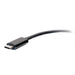 EAN 0757120544593 - C2G C2G54459 adaptador de cable de vídeo 0,15 m USB Tipo C Negro imagen 2
