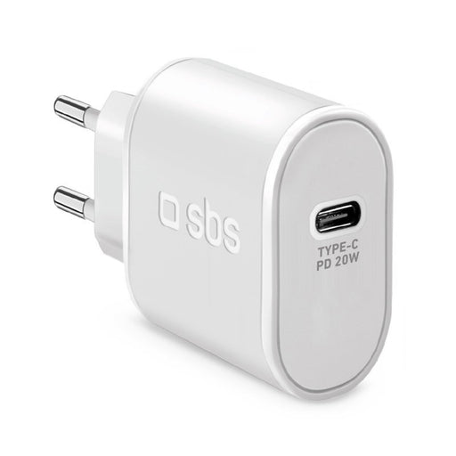 EAN 8018417334016 - SBS TETR1CPD20 adaptador e inversor de corriente Interior 20 W Blanco imagen 1