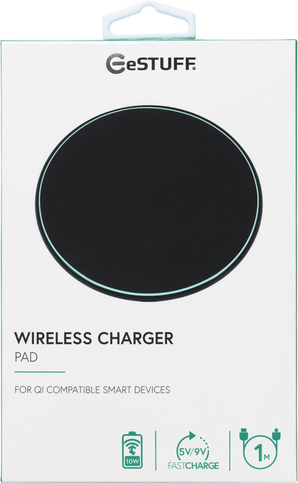 EAN 5711783974840 - eSTUFF ES638000 cargador de dispositivo móvil Smartphone Negro USB Cargador inalámbrico Interior imagen 3