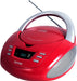 EAN 5706751041648 - Denver TCU-211RED reproductor de CD Rojo, Plata Reproductor de CD portátil imagen 1