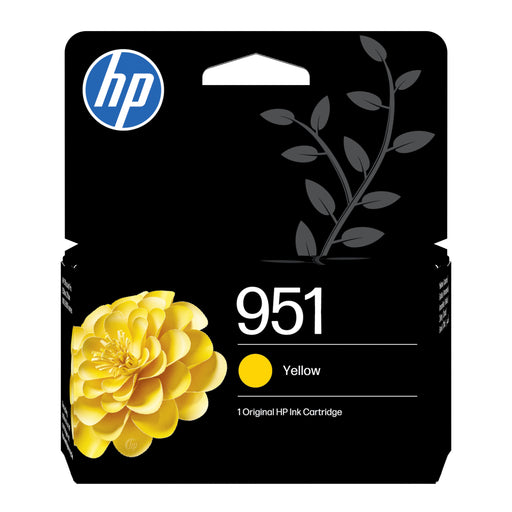EAN 0888182554180 - HP 951 Yellow Original Ink Cartridge cartucho de tinta 1 pieza(s) Rendimiento estándar imagen 1