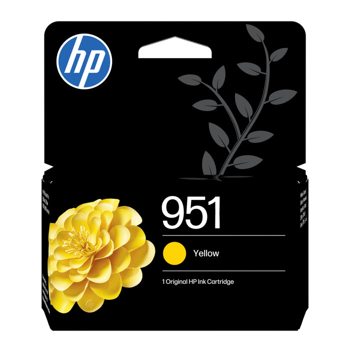 EAN 5712505494967 - HP 951 Yellow Original Ink Cartridge cartucho de tinta 1 pieza(s) Rendimiento estándar imagen 1
