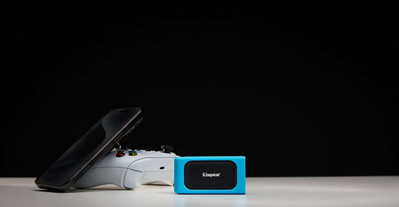 EAN 740617345469 - Kingston Technology SNA-XSR1-3P funda para disco duro externo Caucho Negro, Azul claro, Naranja imagen 6