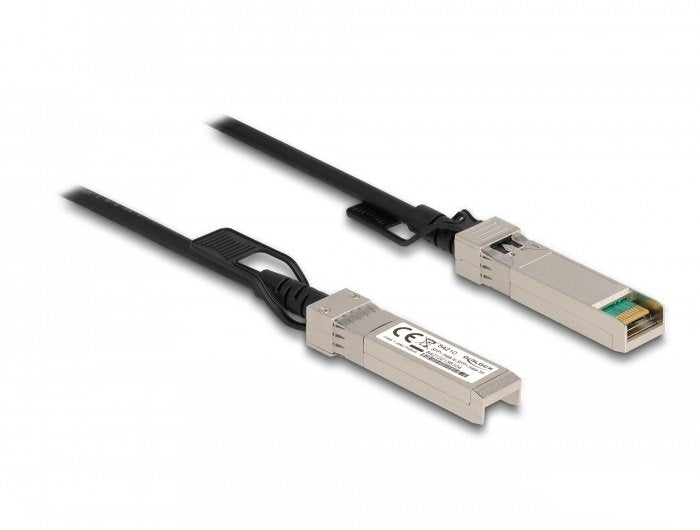 EAN 4043619842100 - DeLOCK 84210 Cable de fibra óptica e InfiniBand SFP+ Negro, Plata imagen 1