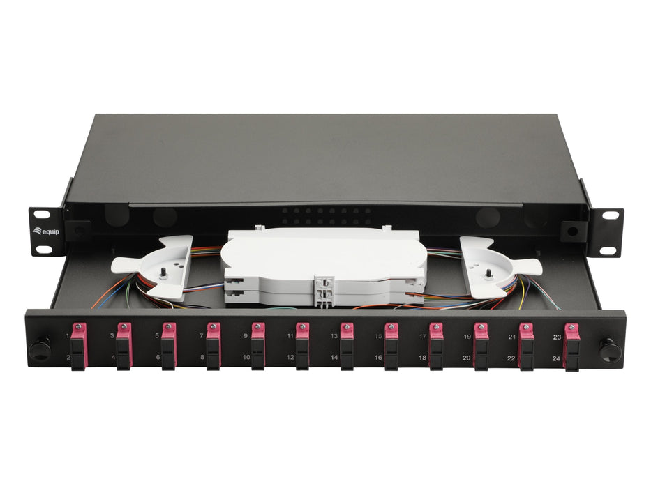 Equip Lwl-Spleisskamen 12-Port Sc-Duplex Om4 1u Komplett Sw