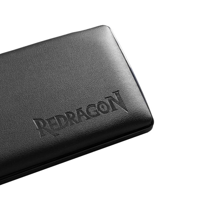 EAN 6950376704825 - REDRAGON METEOR S descansa muñecas Polipiel, Espuma de memoria, Plástico, Caucho, Sintético Negro imagen 2