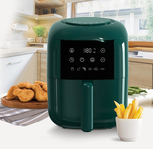 EAN 4820177149199 - Feel Maestro MR-755 freidora 3 L 1200 W Freidora de aire caliente Verde imagen 2