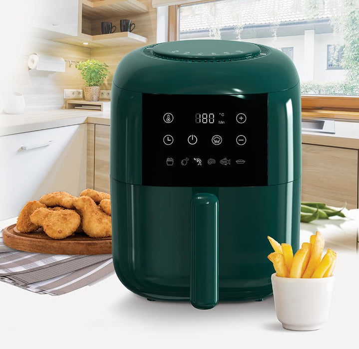 EAN 4820177149199 - Feel Maestro MR-755 freidora 3 L 1200 W Freidora de aire caliente Verde imagen 2