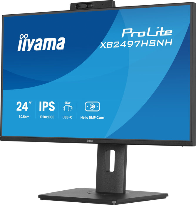 Iiyama 60.5cm 24" Xb2497hsnh-B1 16:10 Hdmi+Dp+Usb-C