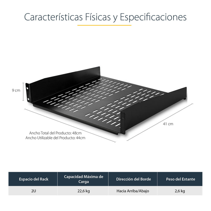 EAN 0065030848084 - StarTech.com CABSHELFV accesorio de bastidor Estantería imagen 6