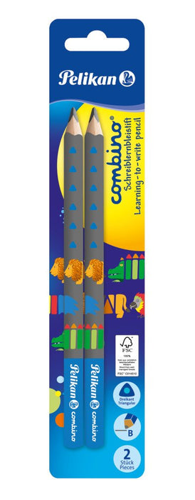 Pelikan Schreiblernbleistift Combino Azul 2er Blister