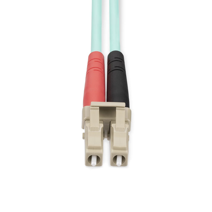 Startech.Com 450fblclc25 Cable De Fibra Optica 25 M Lc Om4 Color Aguamarina