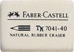 EAN 9556089741408 - Faber-Castell 7041-40 goma Blanco imagen 1