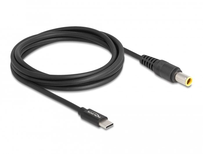 Delock Notebook Ladecable Usb Type-C Stecker Zu Ibm 7,9 X 5,5 Mm Stecker