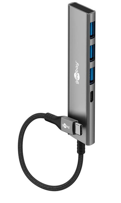 EAN 4040849765629 - Goobay 76562 hub de interfaz USB Tipo C 5000 Mbit/s Gris imagen 1