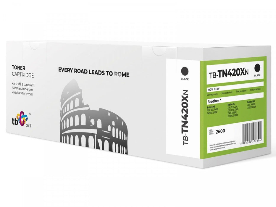 EAN 5901500507004 - TB Print TB-TN420XN cartucho de tóner 1 pieza(s) Compatible Negro imagen 1