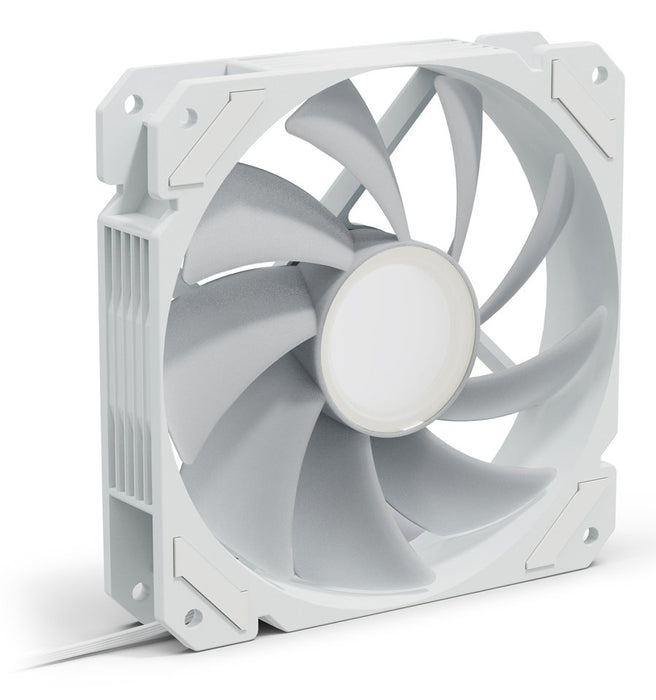 EAN 4044951042456 - Sharkoon SHARK Mirror PWM RGB Carcasa del ordenador Ventilador 12 cm Blanco 1 pieza(s) imagen 2