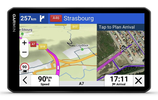 EAN 0753759335380 - Garmin dēzl LGV720 navegador Fijo 17,6 cm (6.95") TFT Pantalla táctil 242 g Negro imagen 1