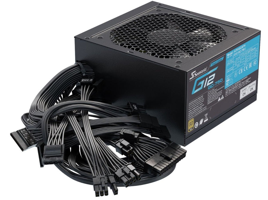 EAN 4711173878537 - Seasonic G12 GC unidad de fuente de alimentación 750 W 20+4 pin ATX ATX Negro imagen 4