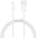 EAN 6953156205413 - Baseus CALYS-A02 cable de teléfono móvil Blanco 1 m USB A Lightning imagen 1