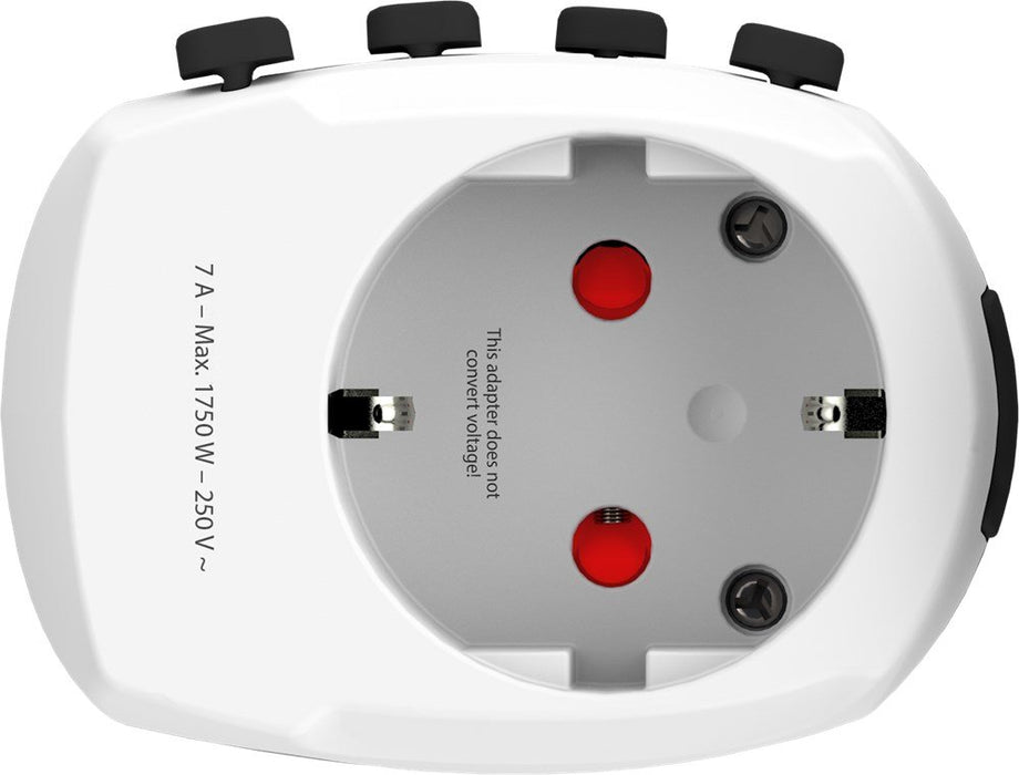 EAN 7640166323556 - Skross 61260 adaptador de enchufe eléctrico Universal Blanco imagen 2