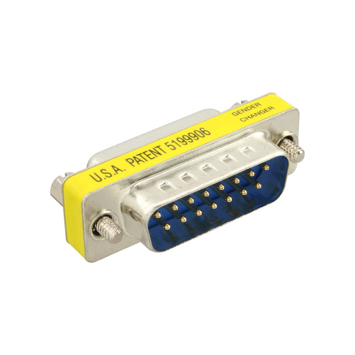 Adaptador Inline Puerto 15 Pines Macho A Hembra