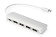 EAN 4016032455653 - Digitus DA-70242-1 hub de interfaz USB 3.2 Gen 1 (3.1 Gen 1) Type-C 5000 Mbit/s Plata imagen 7