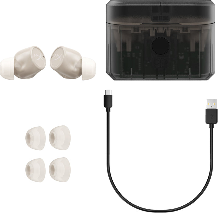Hyperx Cirro Buds Pro True Wireless Earbuds Beige