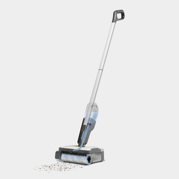 EAN 4054278926438 - Kärcher FC 2-4 Escoba eléctrica Batería Seca y húmeda Sin bolsa Negro, Gris, Blanco 2,5 Ah imagen 9