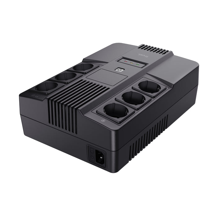 EAN 8713439233261 - Trust Maxxon sistema de alimentación ininterrumpida (UPS) 0,8 kVA 6 salidas AC imagen 1