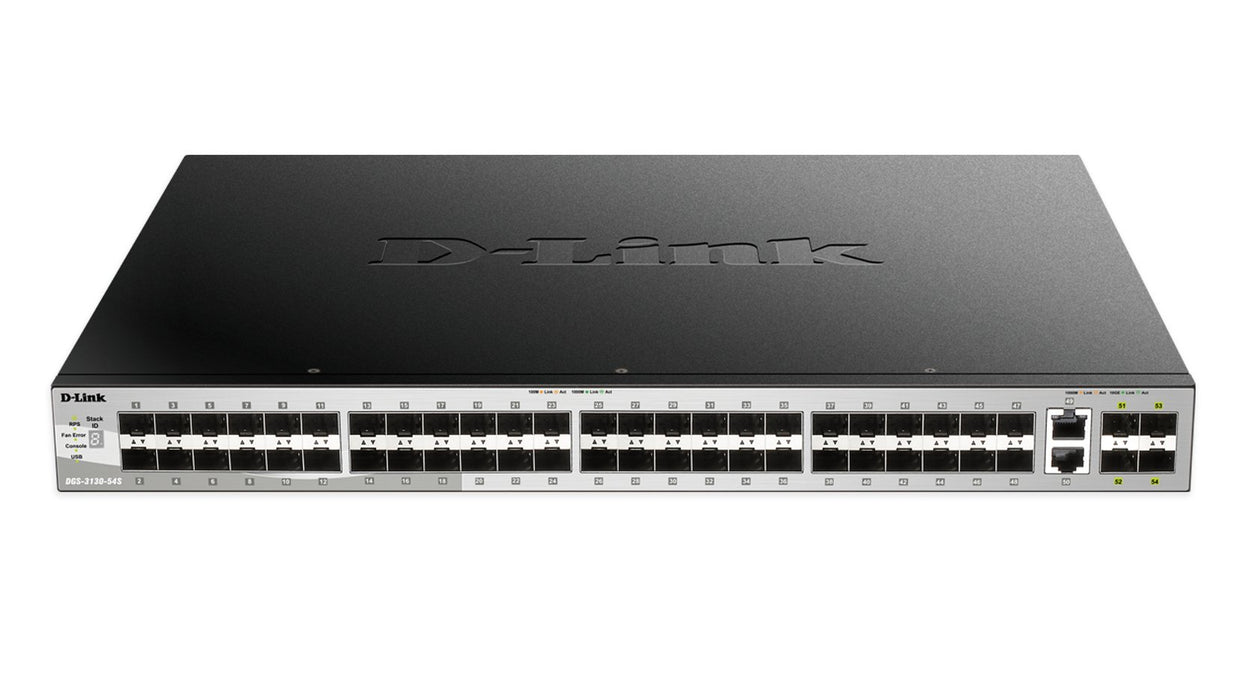 EAN 790069435317 - D-Link DGS-3130-54S Gestionado L3 Negro, Gris imagen 2