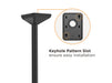 EAN 4015867222997 - Equip 650373 soporte para TV 139,7 cm (55") Negro, Plata imagen 8