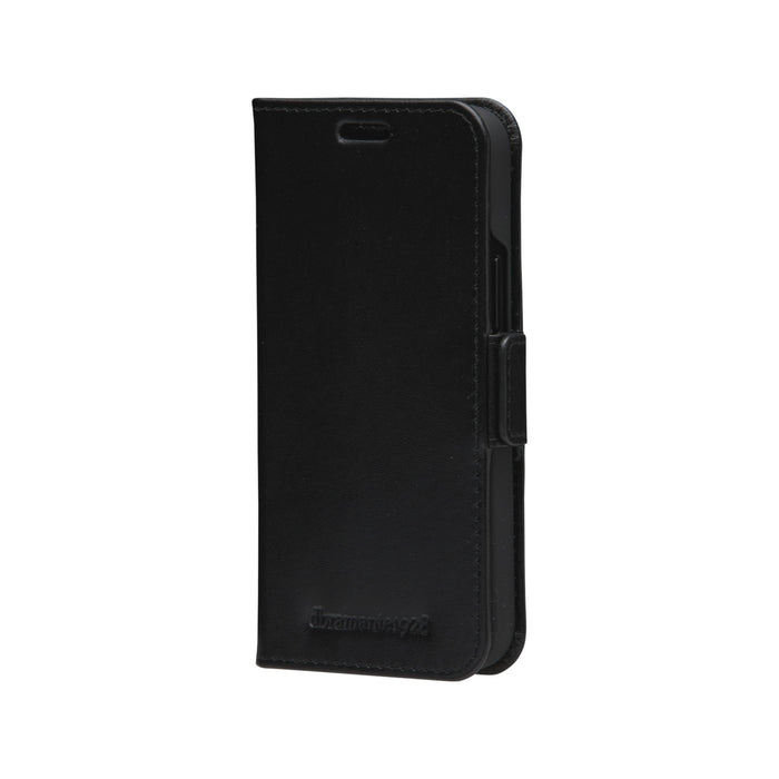 Dbramante1928 Copenhagen Slim Funda Con Tapa Para Teléfono Móvil Cuero De Grano Entero Negro Para Apple Iphone 12 Mini