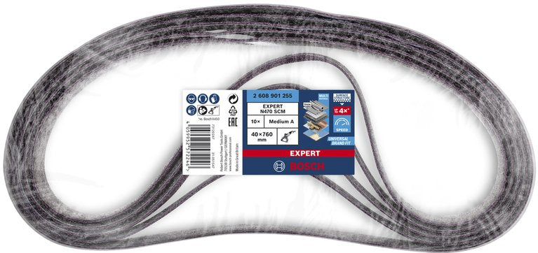 EAN 4059952572253 - Bosch N470 Metal, Pintura, Acero inoxidable, Acero Banda de lijado imagen 2