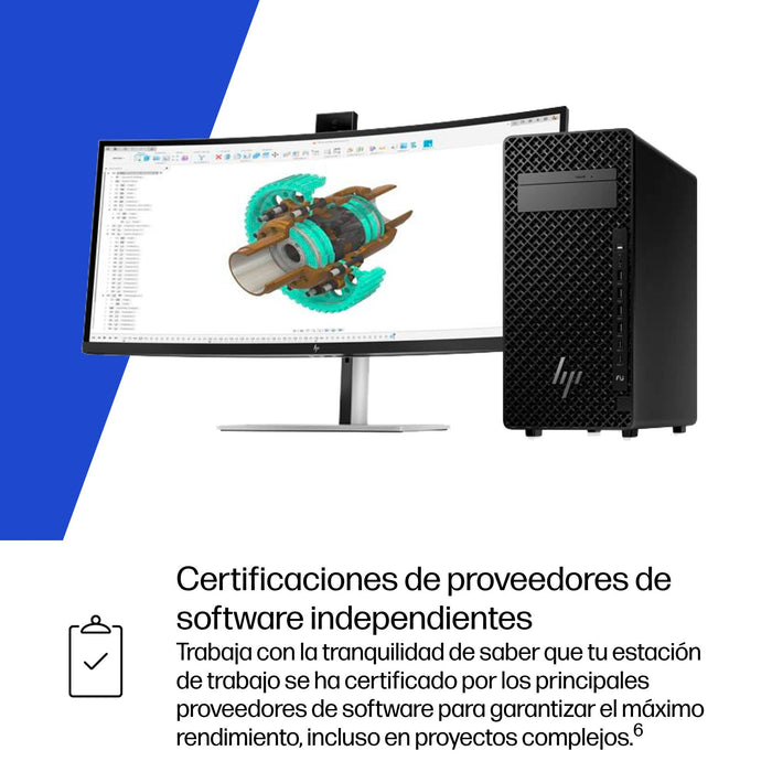 EAN 0199896738675 - HP Z2 Tower G1i Desktop PC Wolf Pro Security Edition Intel Core Ultra 7 265 48 GB DDR5-SDRAM 1 TB SSD NVI imagen 10