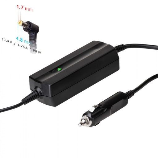 EAN 5901720133595 - Akyga AK-ND-35 adaptador e inversor de corriente Auto 90 W Negro imagen 1