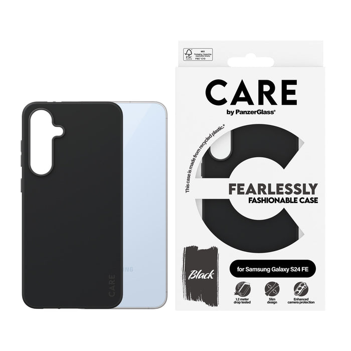 Panzerglass Care Fashionable Case Galaxy S24 Fe Schwarz